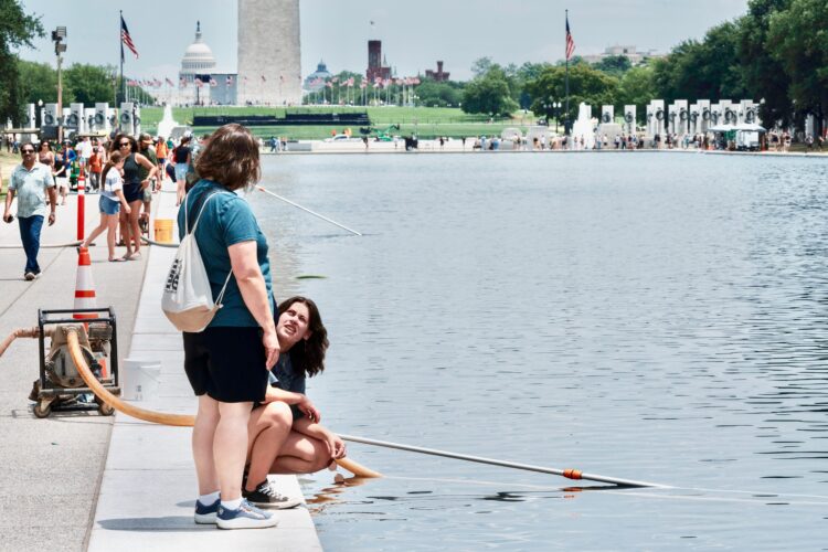 Reflecting Pool freshly scrutinized
